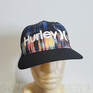 HURLEY Mesh Trucker Snapback Baseball Hat Cap